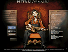 Tablet Screenshot of peterklohmann.com